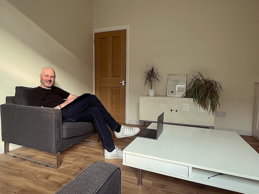 Leicester hypnotherapist Mark Spalek